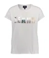 Shop Armani Jeans Logo Details T-shirt In White