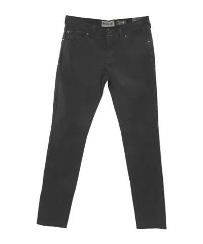 Armani Jeans Logo Jeans In Black