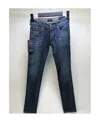 Armani Jeans Logo Jeans In Blue