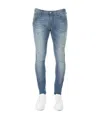 Armani Jeans Logo Jeans In Blue