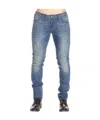 Armani Jeans Label Jeans In Blue