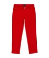 Armani Jeans Logo Jeans In Red