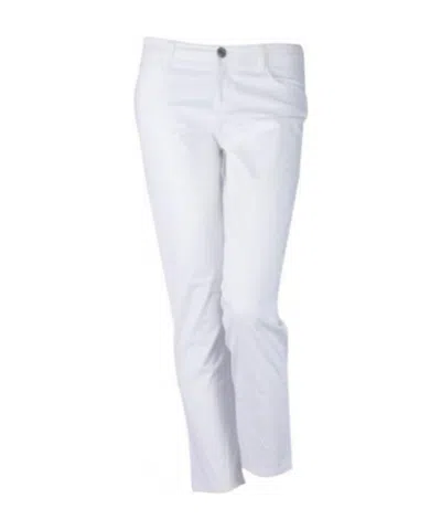 Armani Jeans Logo Jeans In White