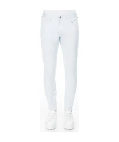 Armani Jeans Logo Jeans In White