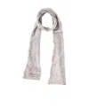 Armani Jeans Aj Scarf Scarves Foulard In White