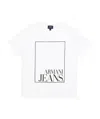 Armani Jeans Logo Printed T-shirt In White