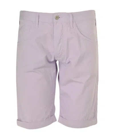 Armani Jeans Logo Shorts In Pink