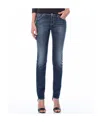 Armani Jeans Logo Slim Jeans In Blue