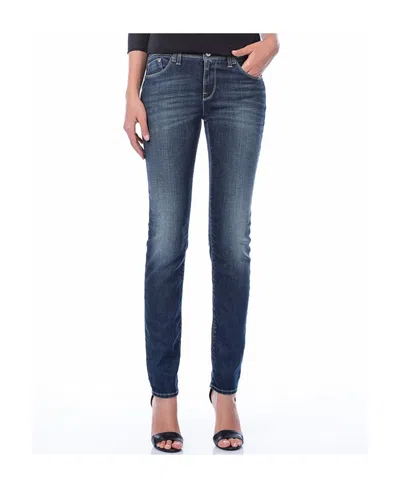 Armani Jeans Logo Slim Jeans In Blue