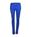 Armani Jeans Logo Straight Jeans In Blue