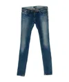 Armani Jeans Logo Straight Jeans In Blue
