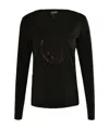Shop Armani Jeans Logo T-shirt In Black