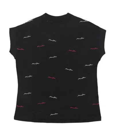 Armani Jeans Logo T-shirt In Black