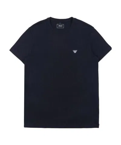 Armani Jeans Logo T-shirt In Black