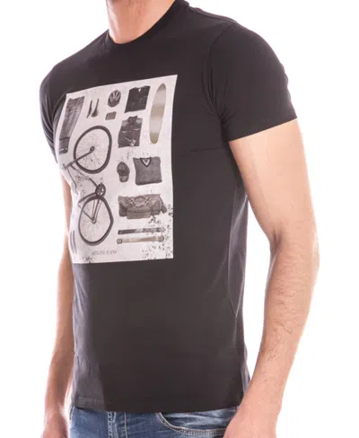 Armani Jeans Logo T-shirt In Black