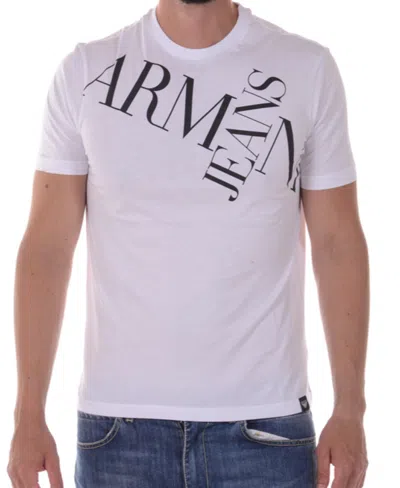 Armani Jeans Logo T-shirt In White