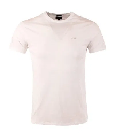 Armani Jeans Logo T-shirt In White