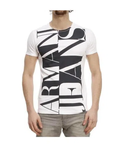 Armani Jeans Logo T-shirt In White