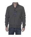 Armani Jeans Long Sleeve Casual Jacket In Black