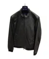 Armani Jeans Long-sleeved Casual Jacket In Black