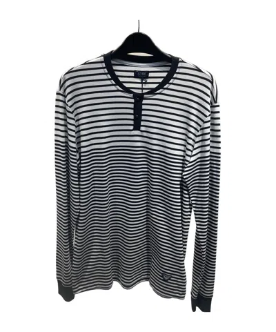 Armani Jeans Long-sleeved T-shirt In Black