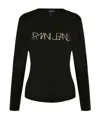 Armani Jeans Long Sleeved T-shirt In Black