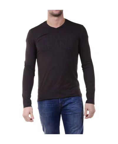 Armani Jeans Long Sleeved T-shirt In Brown