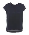 Armani Jeans Printed Logo T-shirt In Black