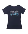 Armani Jeans Printed T-shirt In Black