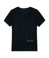 Armani Jeans Printed T-shirt In Black