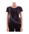 Armani Jeans Printed T-shirt In Black