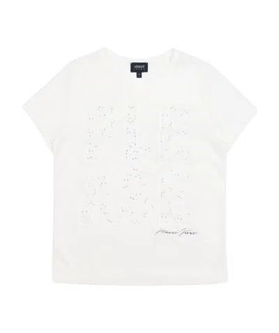 Armani Jeans Printed T-shirt In White