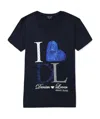 Armani Jeans Round-necked Logo T-shirt In Black