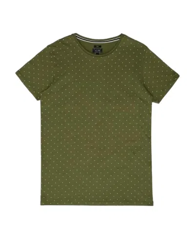 Armani Jeans Round-necked T-shirt In Green