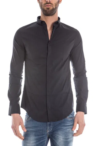 Armani Jeans Shirt In Black