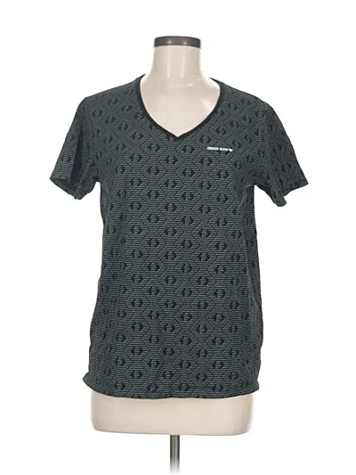 Pre-owned Armani Jeans Short Sleeve T-shirt In Black