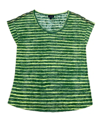 Armani Jeans Short Sleeve T-shirt In Green