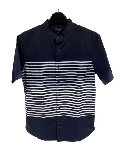 Armani Jeans Short-sleeved Shirt In Black