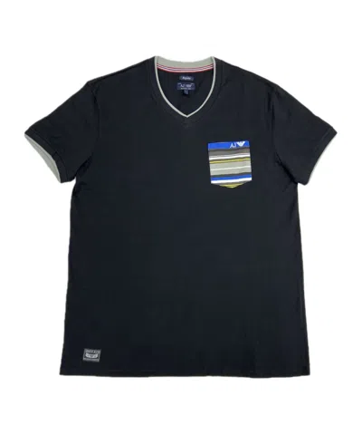 Armani Jeans Short-sleeved T-shirt In Blue