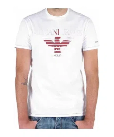 Armani Jeans Short-sleeved T-shirt In White