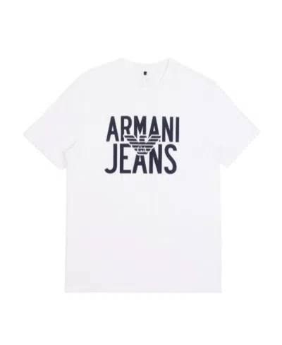Armani Jeans Short-sleeved T-shirt In White