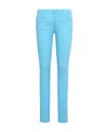 Armani Jeans Slim Casual Pants In Blue