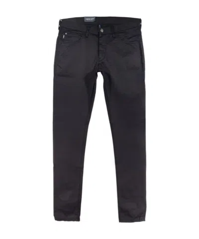 Armani Jeans Slim Jeans In Black