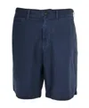 Armani Jeans Straight Shorts In Blue
