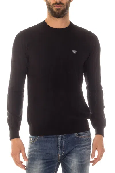 Armani Jeans Sweater In Black