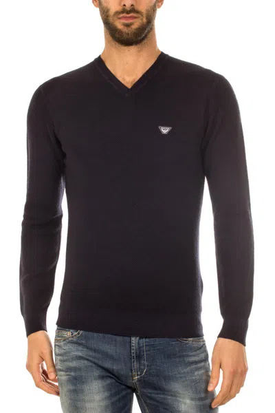 Armani Jeans Sweater In Black