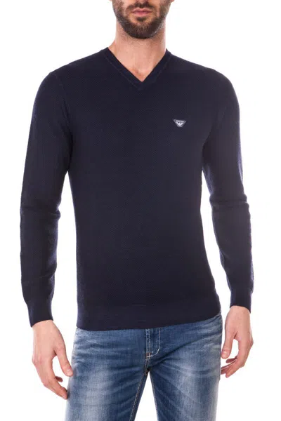 Armani Jeans Sweater In Blue
