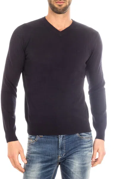 Armani Jeans Sweater In Blue
