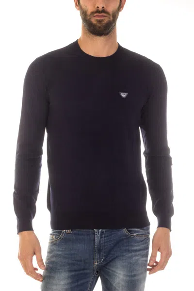 Armani Jeans Sweater In Blue