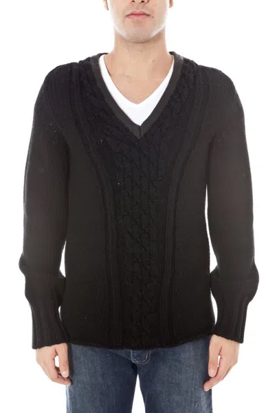 Armani Jeans Sweaters In Black